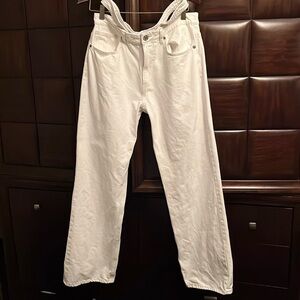 Zara White Jeans